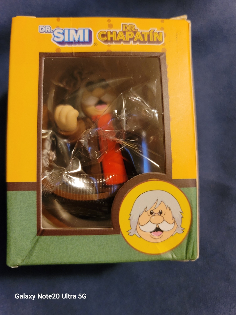 Dr. Chapatín Yellow and Red Kid's Figure - Collectible Toy